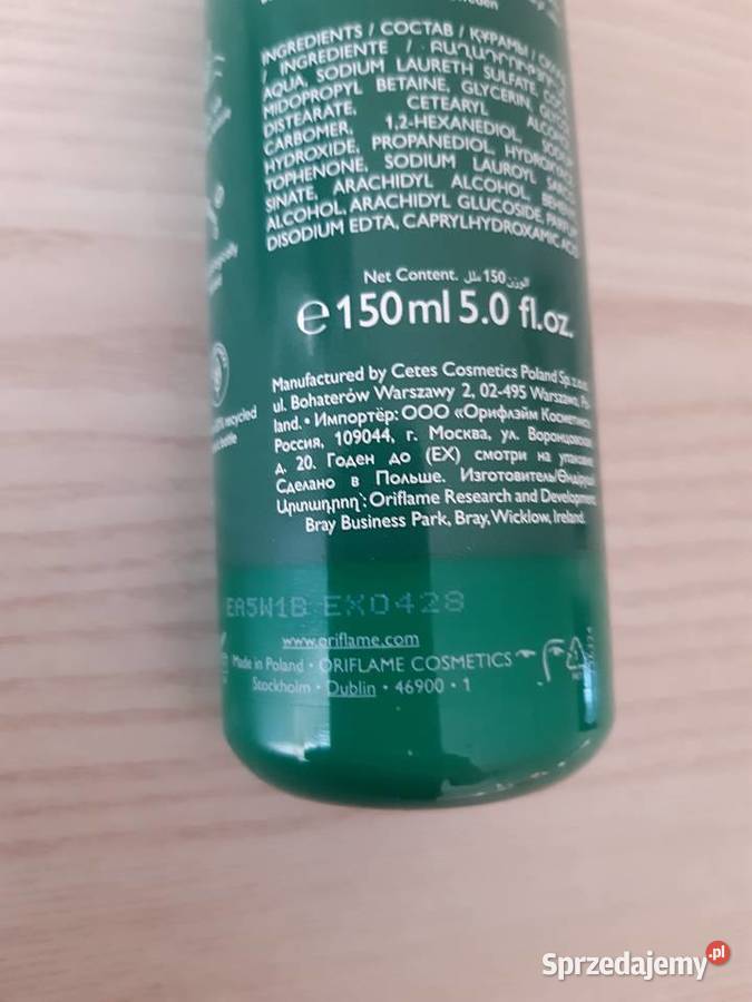 Oriflame Kremowy żel oczyszczający Opt Optimals Sosnowiec