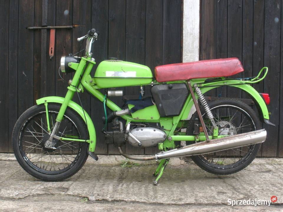 Romet ogar 200 deluxe 1984 czerwona śląskie Bielsko-Biała