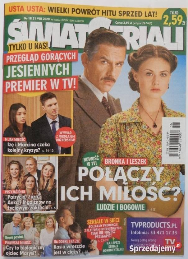 CZASOPISMA PRASA ŚWIAT SERIALI 2020 WYPRZEDAŻ Bydgoszcz
