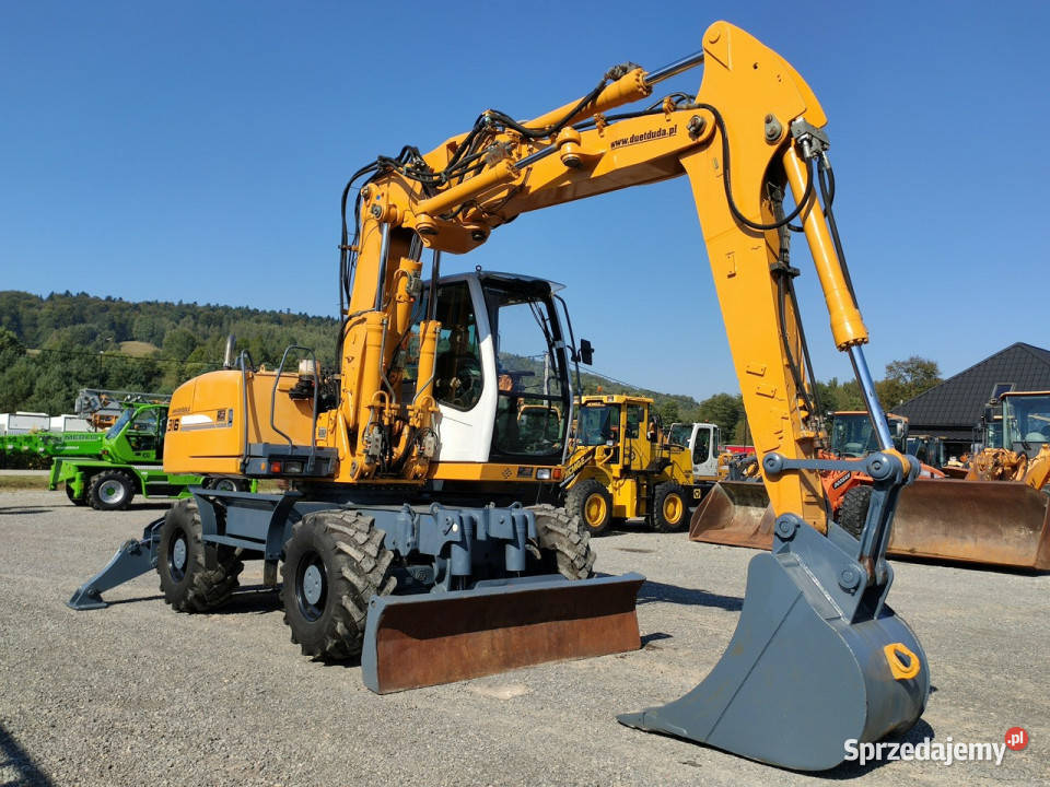 kołowa Liebherr A316 Zadbana w Pełni Sprawna Widełki