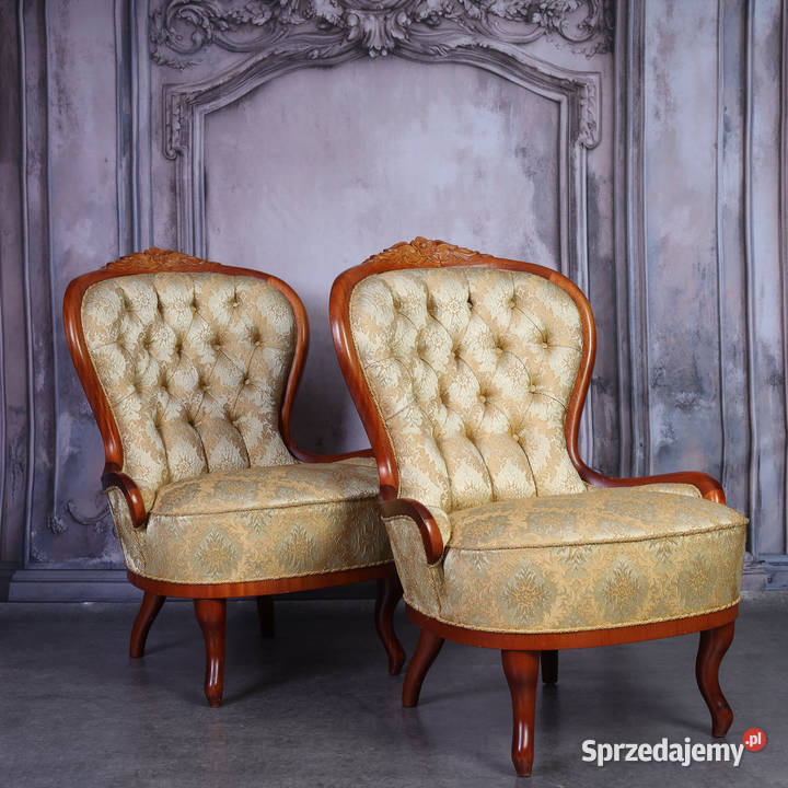 ARTexpert Elegancka Para Foteli Ludwik Prestiż w Dobrzany sprzedam