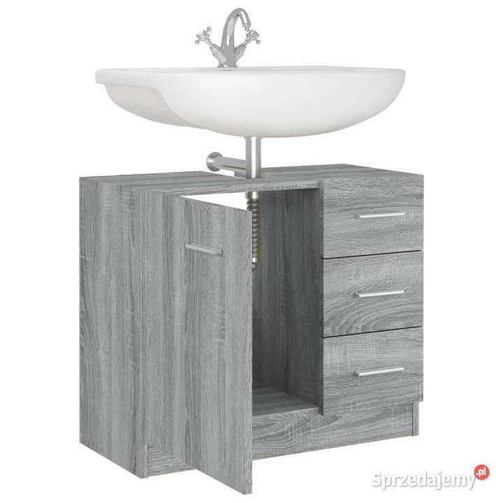 Szafka pod umywalkę szary dąb sonoma 63x30x54 Pozostałe Warszawa