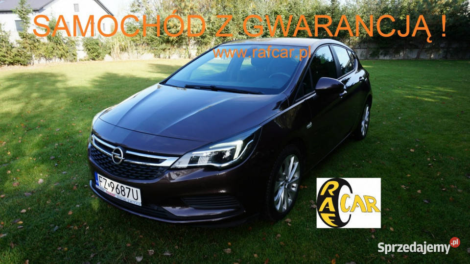 Opel Astra Super auto. I rejestracja 2017. Gwarancja K (2015-2021)