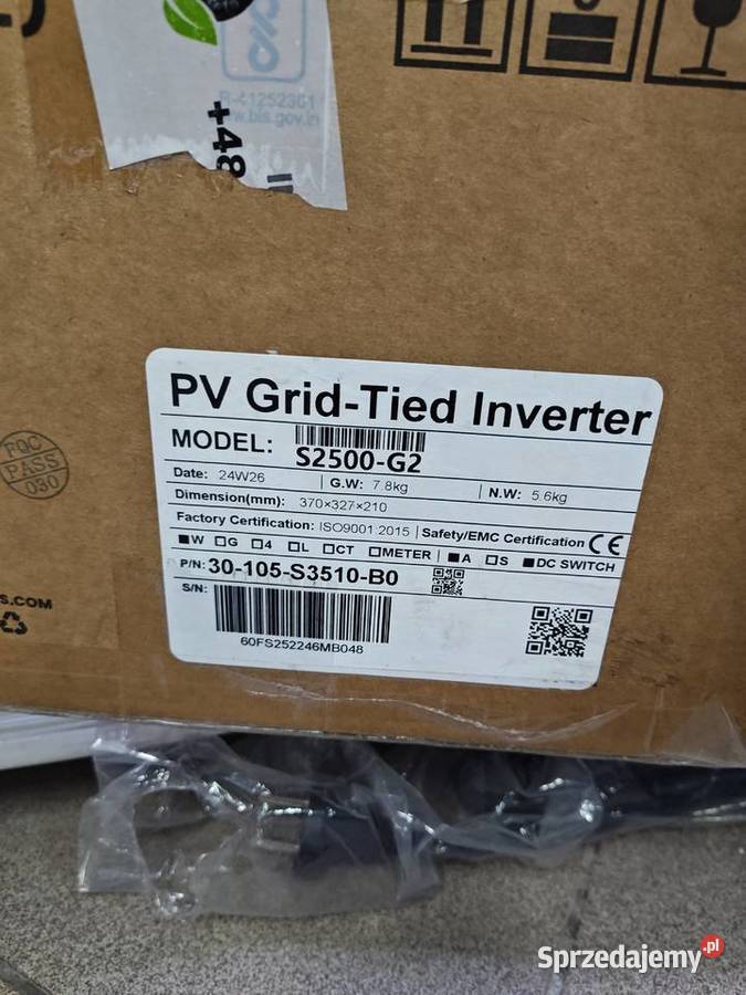 Foxess Falownik 25kW OnGrid 1F 1 MPPT Golub-Dobrzyń