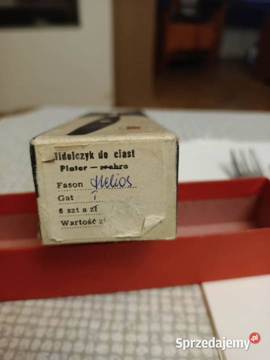 Widelczyki do ciasta PRL Będzin