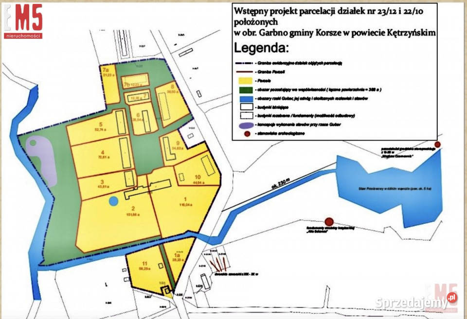 sprzedaży domu wolnostojącego Korsze 110000m2