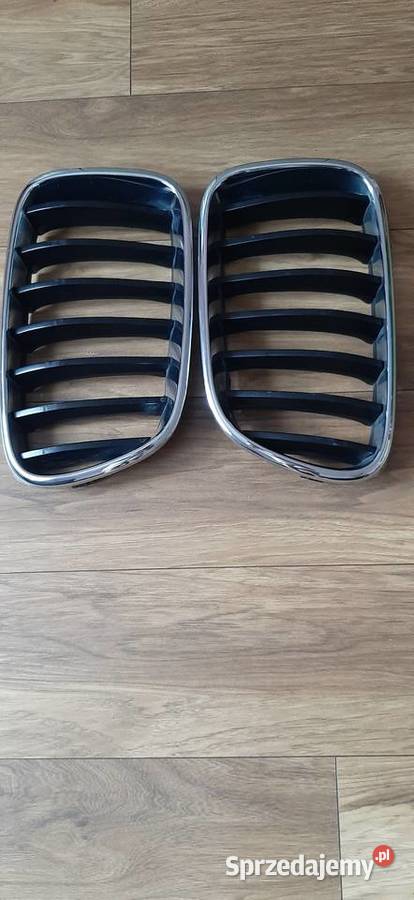 Oryginalne nerki BMW chrom 2 sztuki wysyłka osobowe Chocianów sprzedam