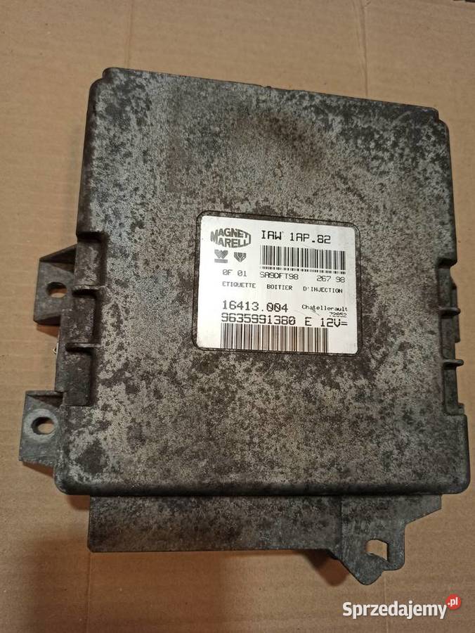 PEUGEOT 206 KOMPUTER STEROWNIK 9635991380E IAW Bolesławiec