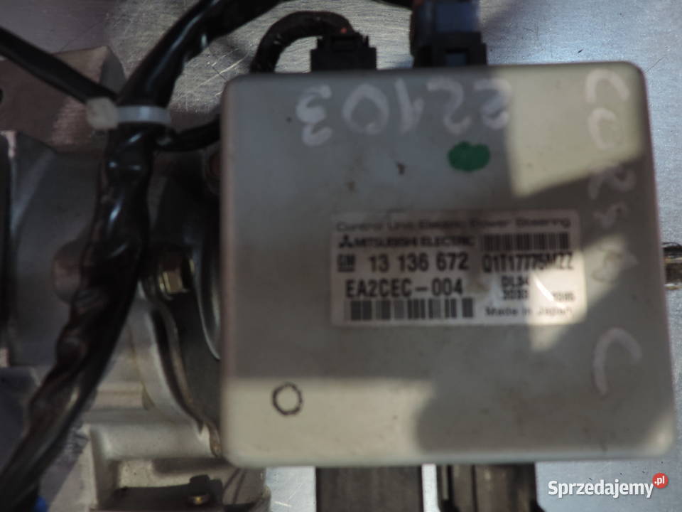 OPEL CORSA C WSPOMAGANIE ELEKTRYCZNE KOLUMNA Rok produkcji 2004 Nowy Sącz sprzedam