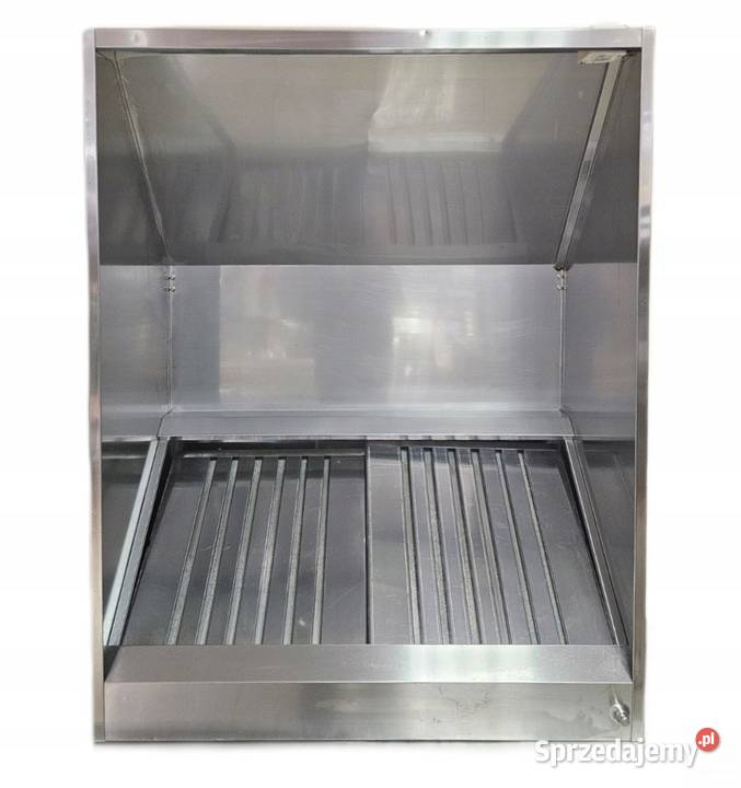 Okap nierdzewny przyścienny 95 x 120 z wbudowaną Gastronomia Góra