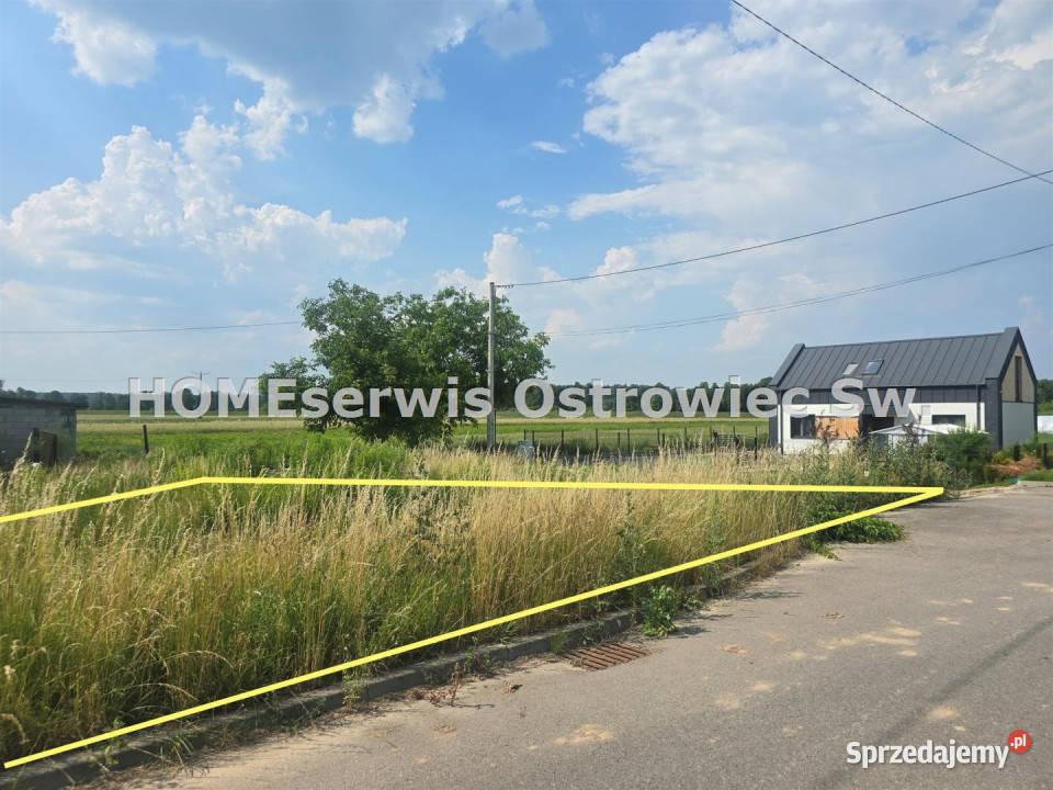 Działka 1117m2 Ostrowiec Świętokrzyski