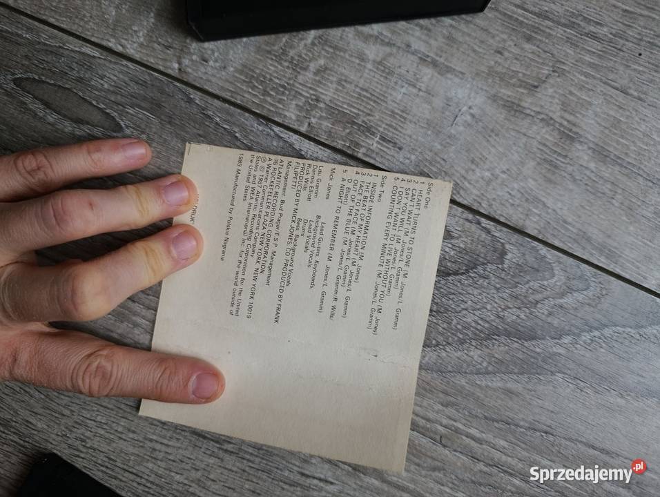 kaseta magnetofonowa Foreigner Inside Poznań sprzedam