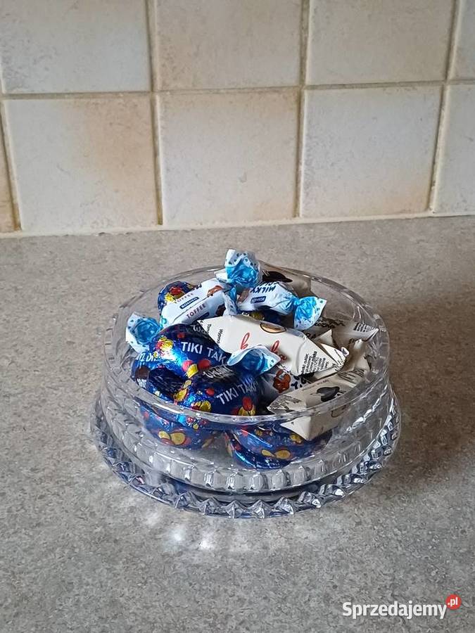 vintage kryształowa misa Nowy Targ