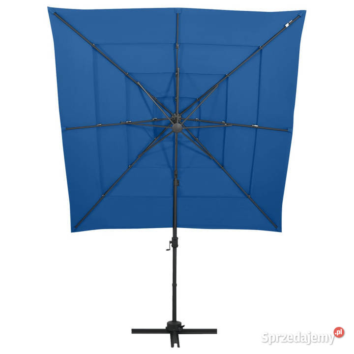 4poziomowy parasol na aluminiowym słupku Warszawa