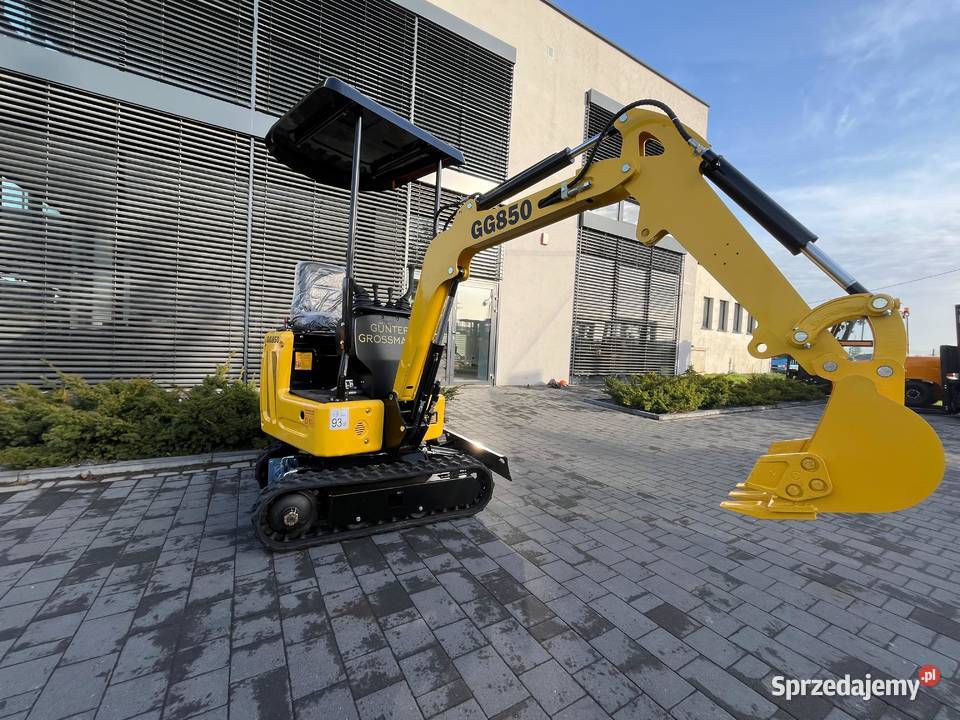 Nowa Mini Koparka GG850 Gunter Grossmann nie Łódź