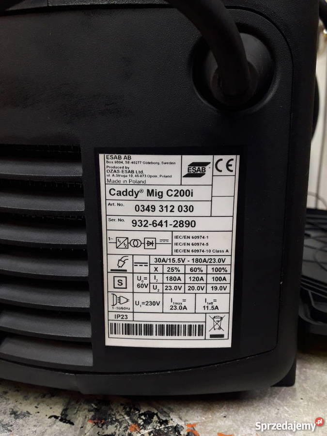 ESAB CADDY Mig C200i Pińczów