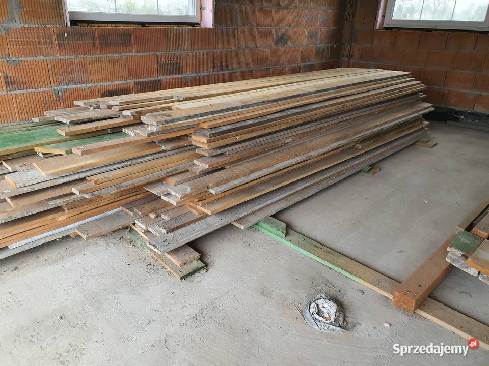 Deski szalunkowe 25 mm Sprzedam 49 m3 Grodków