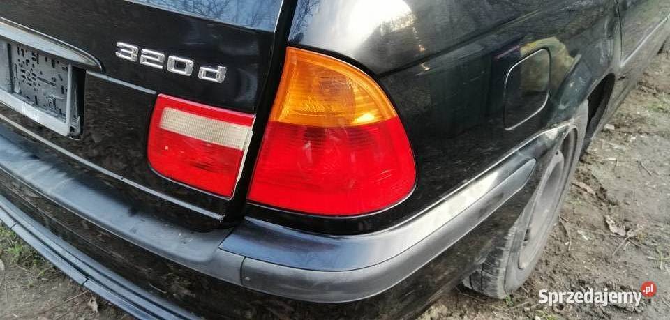 Bmw e46 kombi lampa tył prawa oryginał Motoryzacja