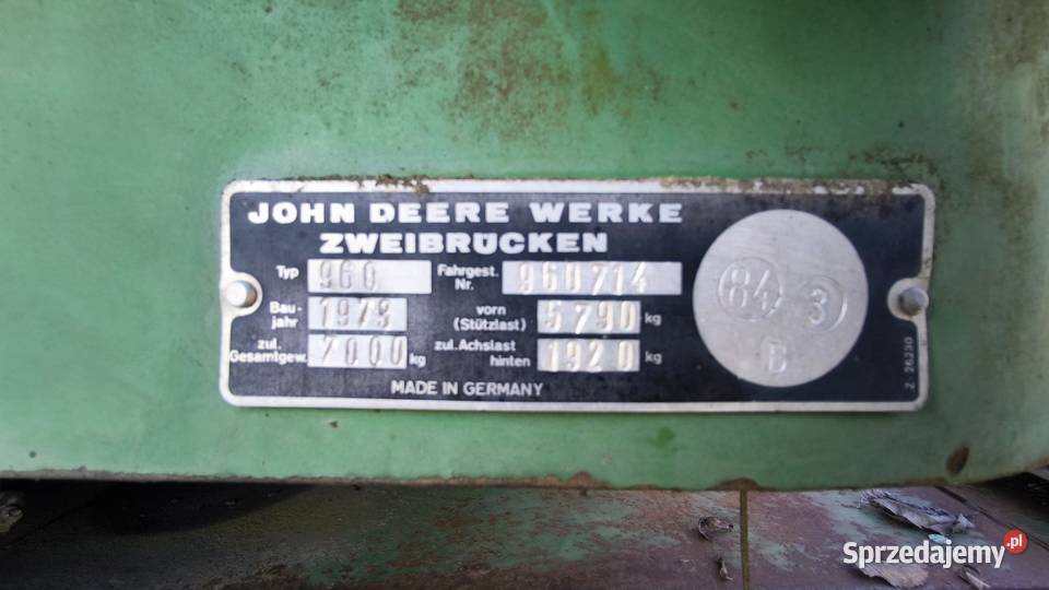 John Deere 960 John Deere
