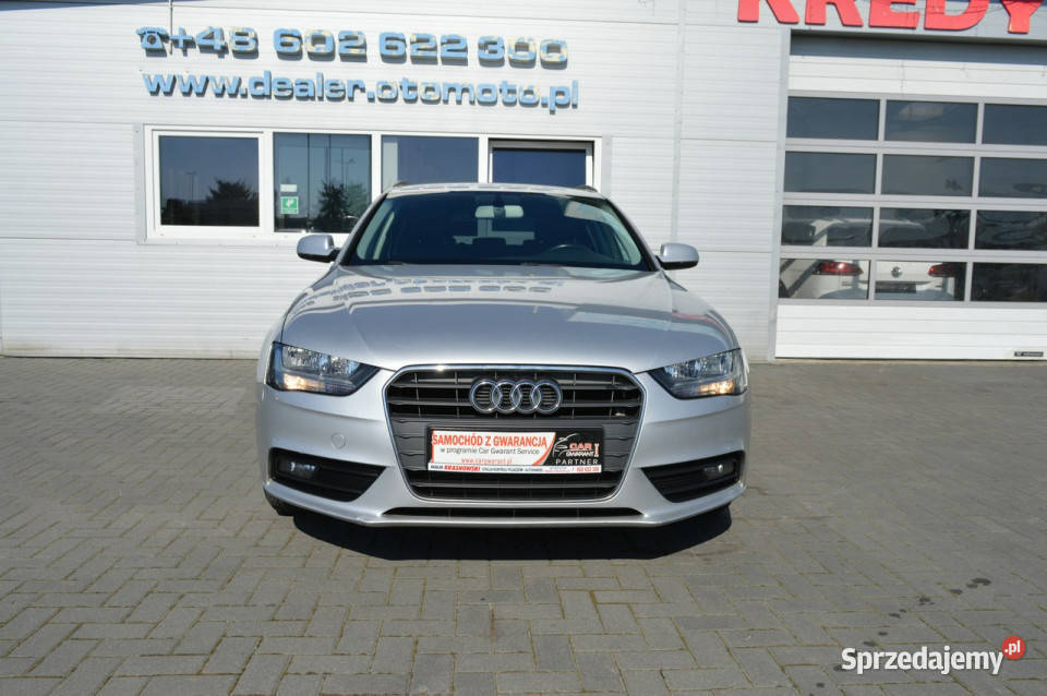 Audi A4 20 TDI LIFT Serwis NAVI Bluetooth B8 światła do jazdy dziennej Hrubieszów