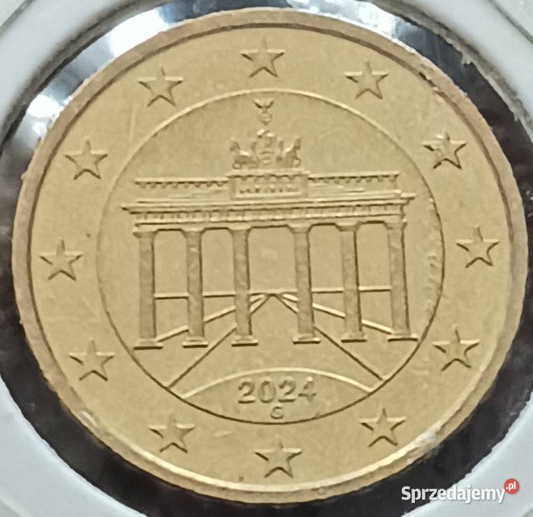 10 Centów Niemcy 2024 r men G Konin sprzedam