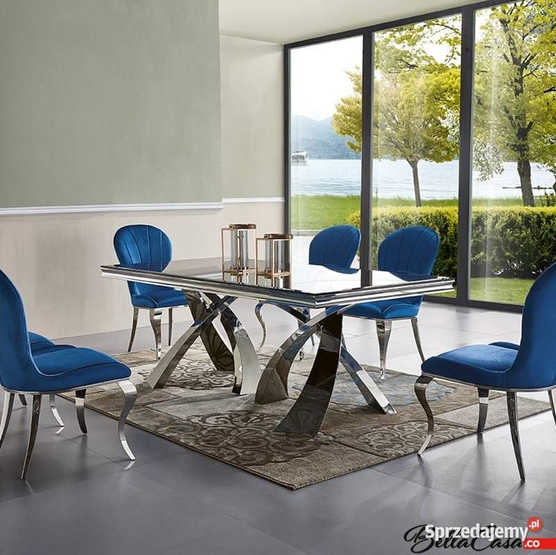 Zestaw mebli glamour Lincoln stół ława stolik 60cm sprzedam