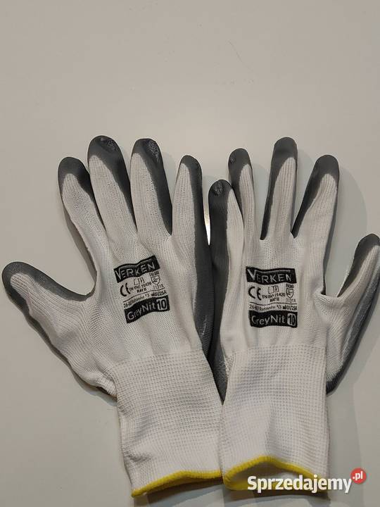 Rękawice powlekane nitrylem Verken GreyNit r