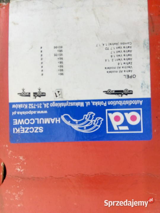 opel astra g Układ hamulcowy Lutomiersk