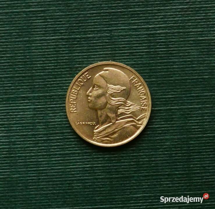 Francja 5 centymów 1984r Gliwice