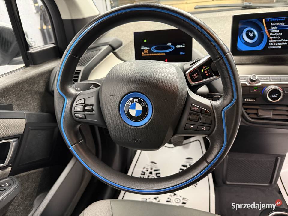 BMW I3 90 przebiegi 60Ah ponad 100 zasięgu centralny zamek Poznań