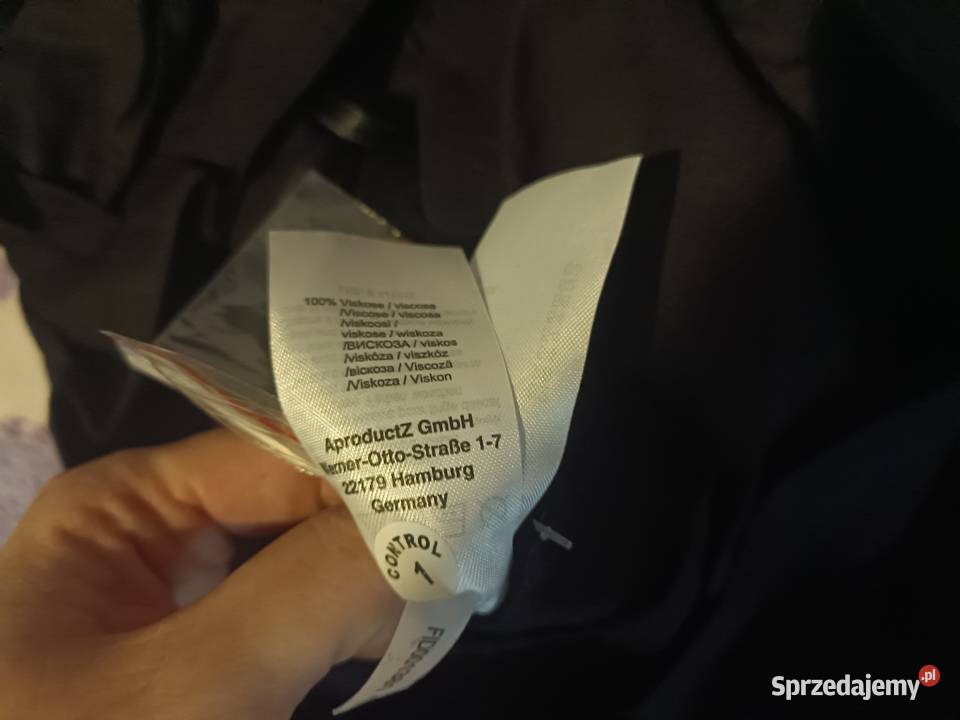 Szerokie czarne spodnie damskie Sheego 52 Rozmiar 52 Kwidzyn