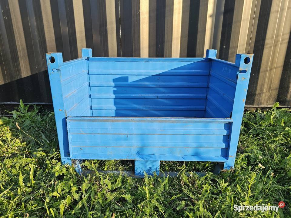 Gitterbox skrzynia metalowy kosz 500 100x60x80 dolnośląskie Jelcz-Laskowice