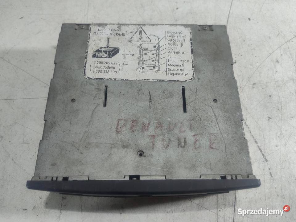 ZMIENIARKA CD RENAULT LAGUNA II 8200290680