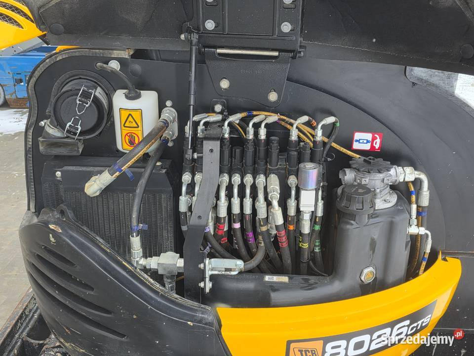 JCB 8026 mini koparka 4 łyżki szybkozłącze 1 wł Bieliny
