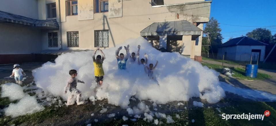 Wytwornica piany generator pokaz piany piana Pozostałe Gdańsk