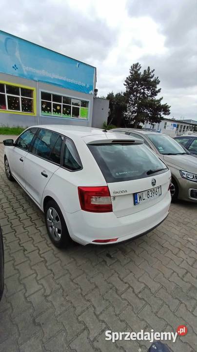 Skoda Rapid Lift back 2016 r LPG 12 TSI Active Rapid Warszawa
