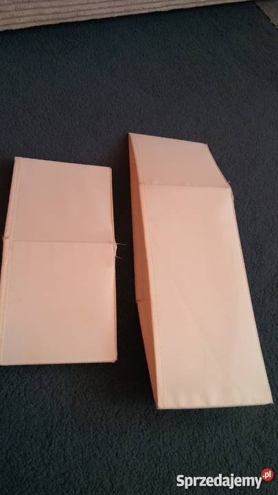 komplet pojemników 2 sztuki białe IKEA Poznań