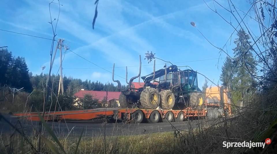Transport forwarderów i ciężkiego sprzętu Szczecin
