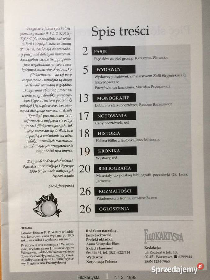2737 Filokartysta Antykwariat Szczecin