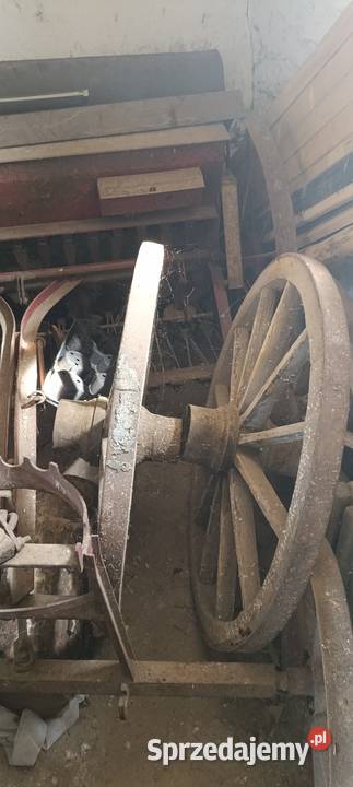 Siewnik konny koła drewniane Kalisz