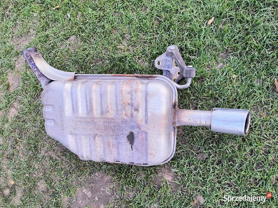 Tłumik końcowy wydechowy Audi A4 B6 Rok produkcji 2002 Dąbrowa Tarnowska
