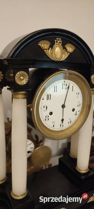 Zegar biedermeier XlX wiek Czersk