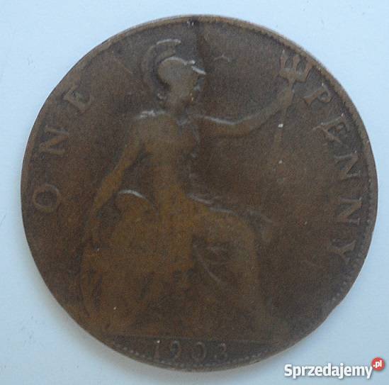 ANGLIA1 PENNY PENS1903 rEDWARDVS VBRĄZ Legionowo