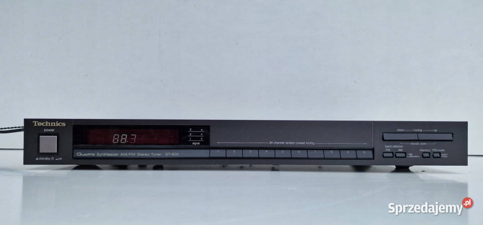 Technics Quartz ST 600 ST600 TUNER audio radio Międzychód