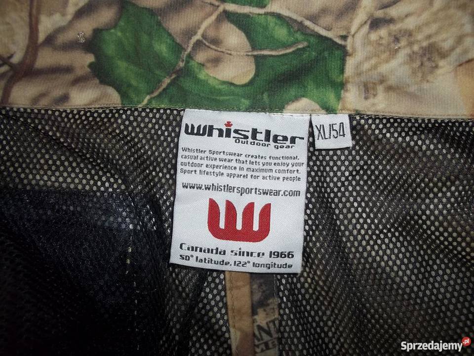 Spodnie myśliwskie Whistler XL Pisz