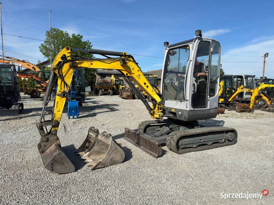 Wacker Neuson EZ28 Mini koparka 3 łyżki 2014 VDS Złoczew