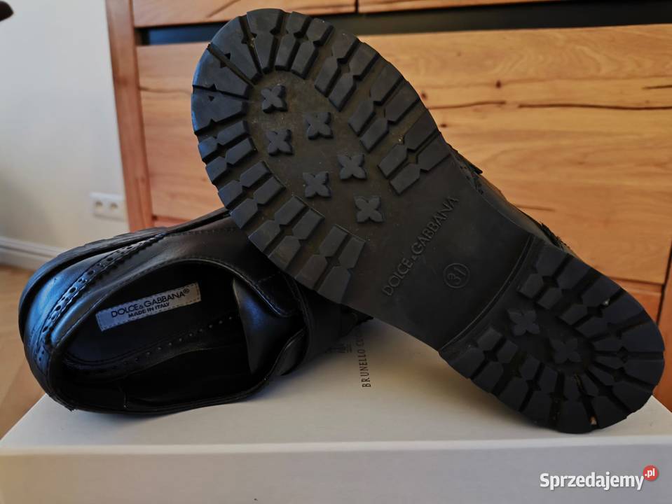 Botki Dolce Gabbana skorzane r 31 Szczecin sprzedam