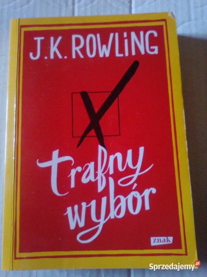 Trafny wybór JKRowling Pozostałe Gliwice sprzedam