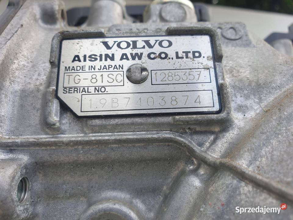 AUTOMATYCZNA SKRZYNIA BIEGÓW Volvo V60 S60 II 20 Chełm