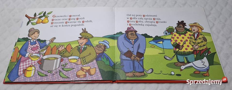 ABC Uczę się G goryl Strzałkowska Hachette 2007 Czeladź sprzedam
